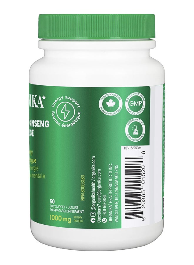 Organika Korean Red Ginseng 500 Cap 100S - Image 5